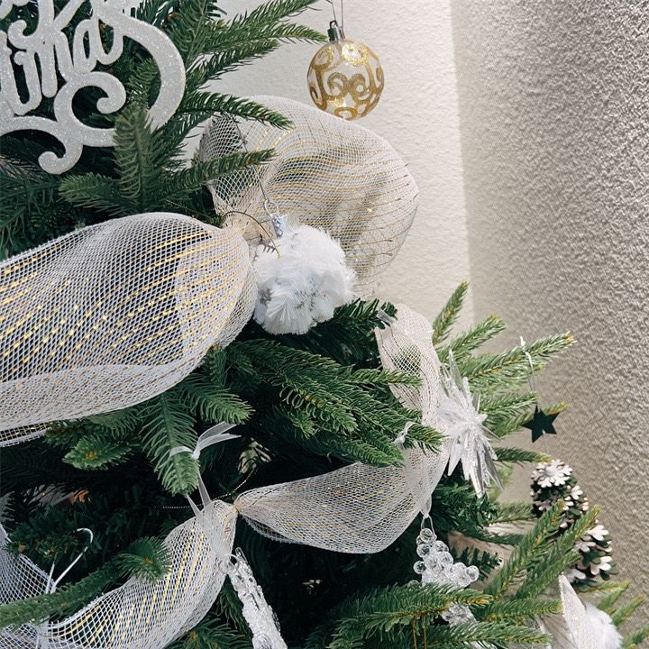 Dải Lưới Trang Trí Cây Thông Noel