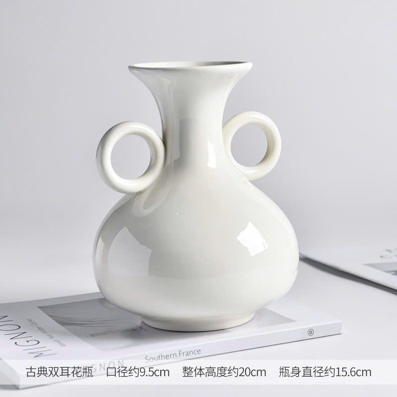 Bình Sứ Trắng Tinh Khôi