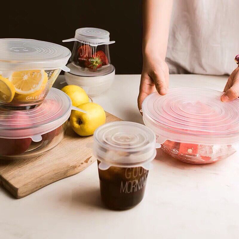 Set nắp silicon