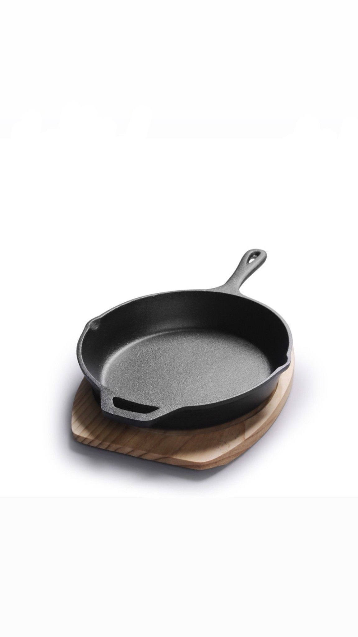 Chảo Gang 26cm (đế gỗ)