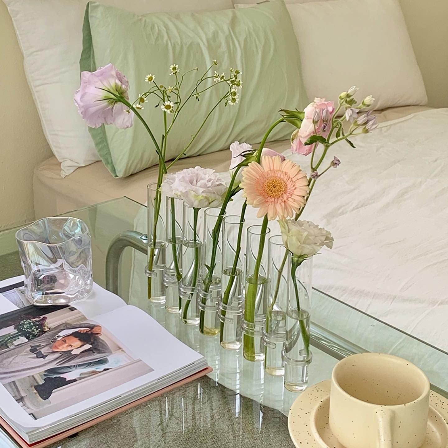 Set 6 Ống Nghiệm Cắm Hoa Hàn Quốc