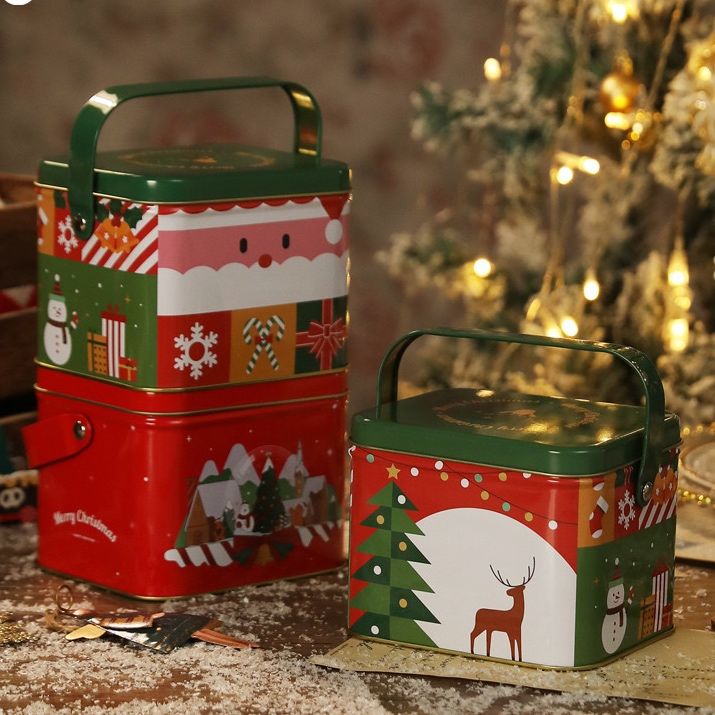 Hộp Thiếc Christmas