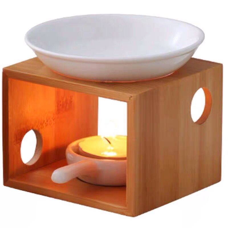 Đốt Tinh Dầu Gốm Giá Tre