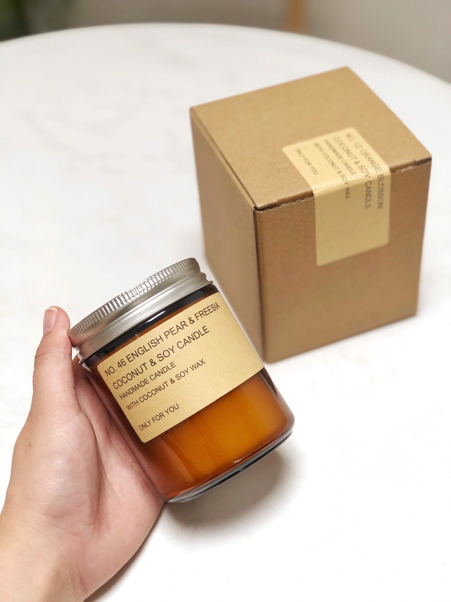 Nến Thơm Nắp Thiếc