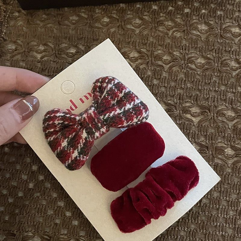 Set Kẹp Tóc Nơ