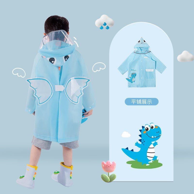 Áo Mưa Hoạt Hình Cho Bé