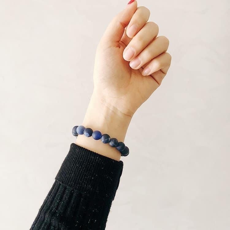 Vòng Lam Sắc Tinh Cầu (10mm)