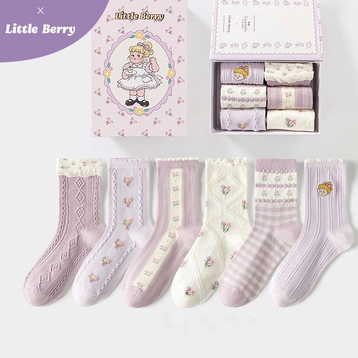 Set Tất Cổ Tích Little Berry