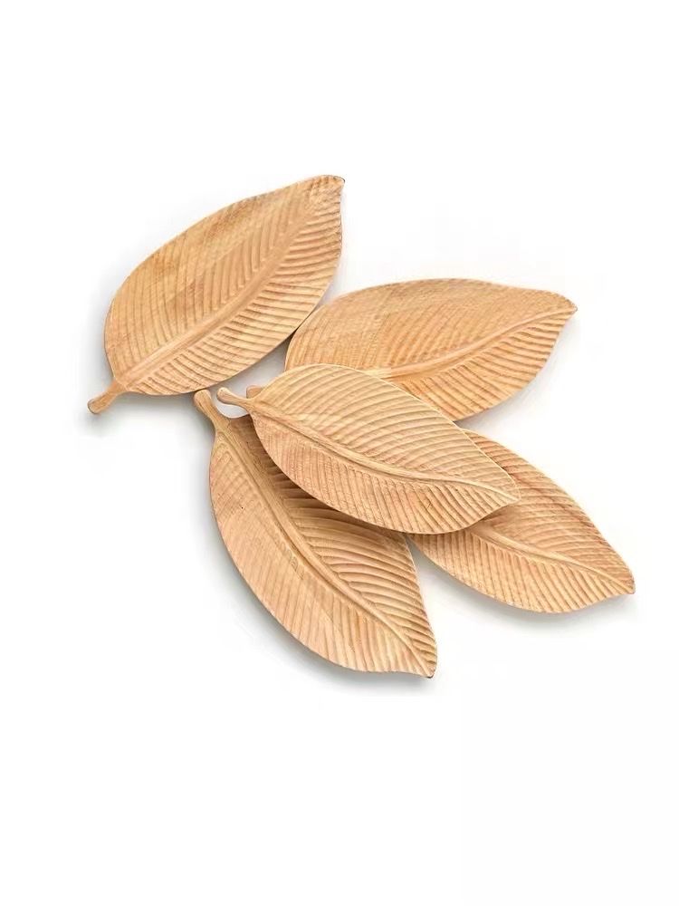 Đĩa lá gỗ sáng (28x12,5)