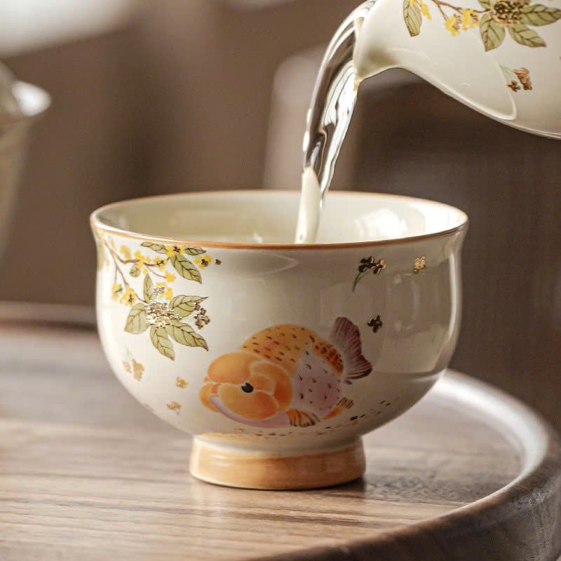 Bộ Trà Cụ Cá Vàng Múp Míp