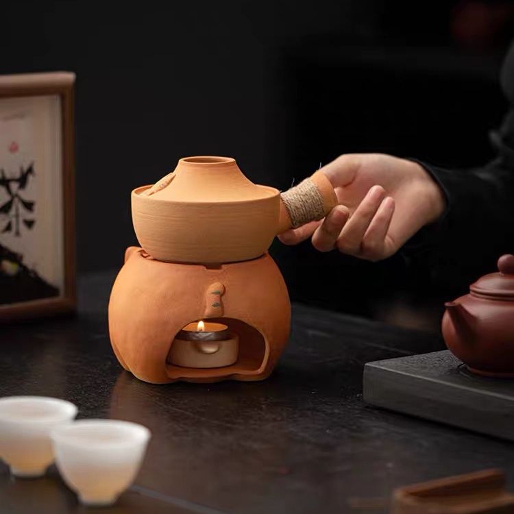 Bếp Gốm Mèo Hong Trà