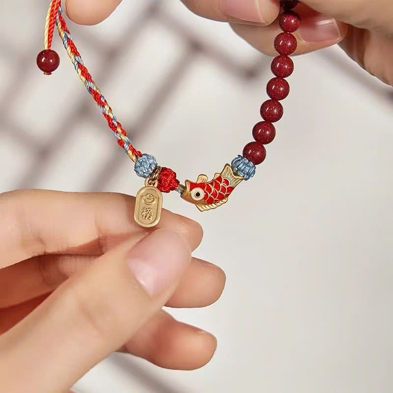 Vòng Tay Cá Koi Hạt Ngọc