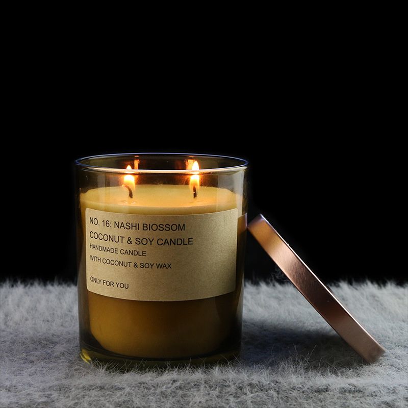 Nến Thơm Nắp Rosegold