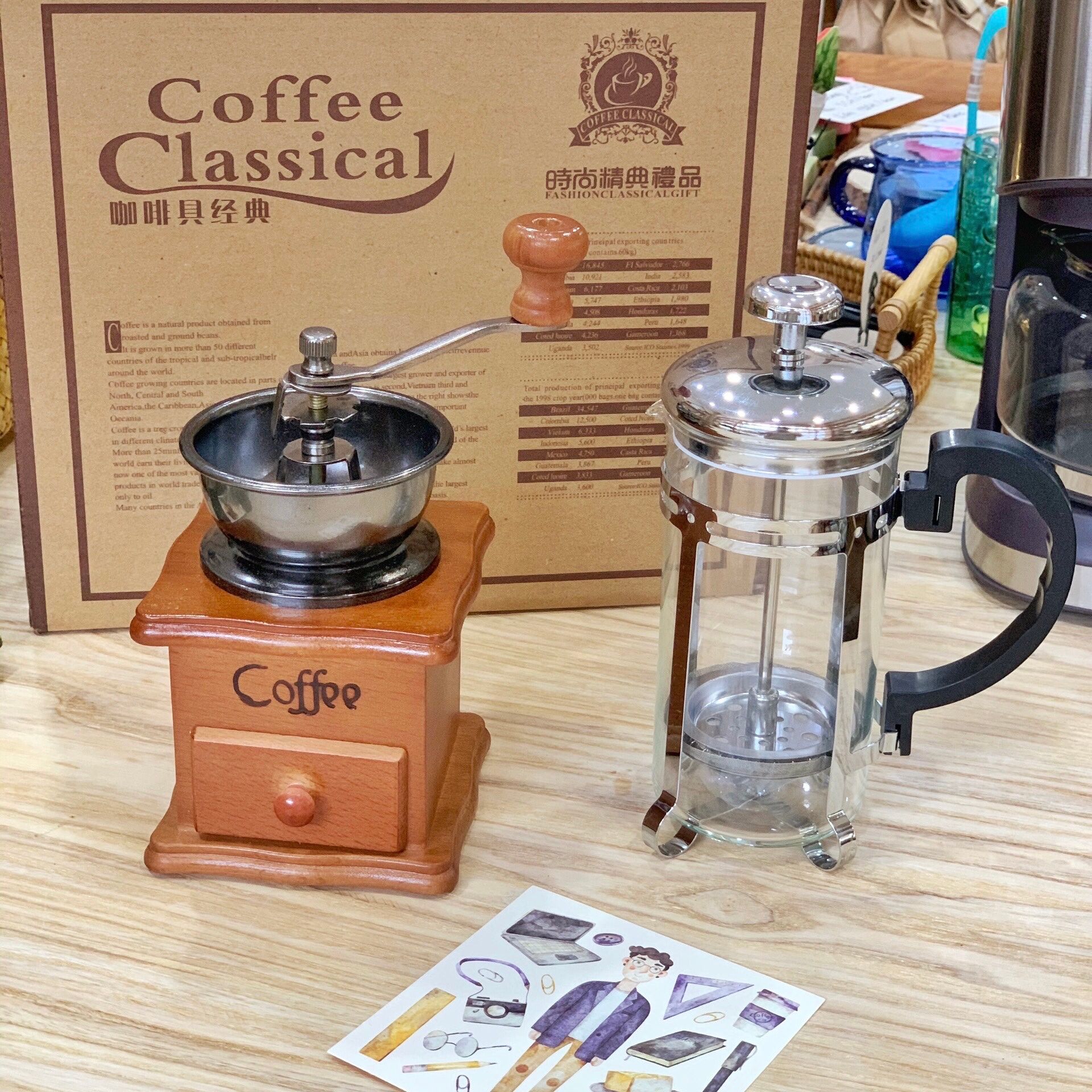 Set Cafe (Lọc và Xay Cafe)