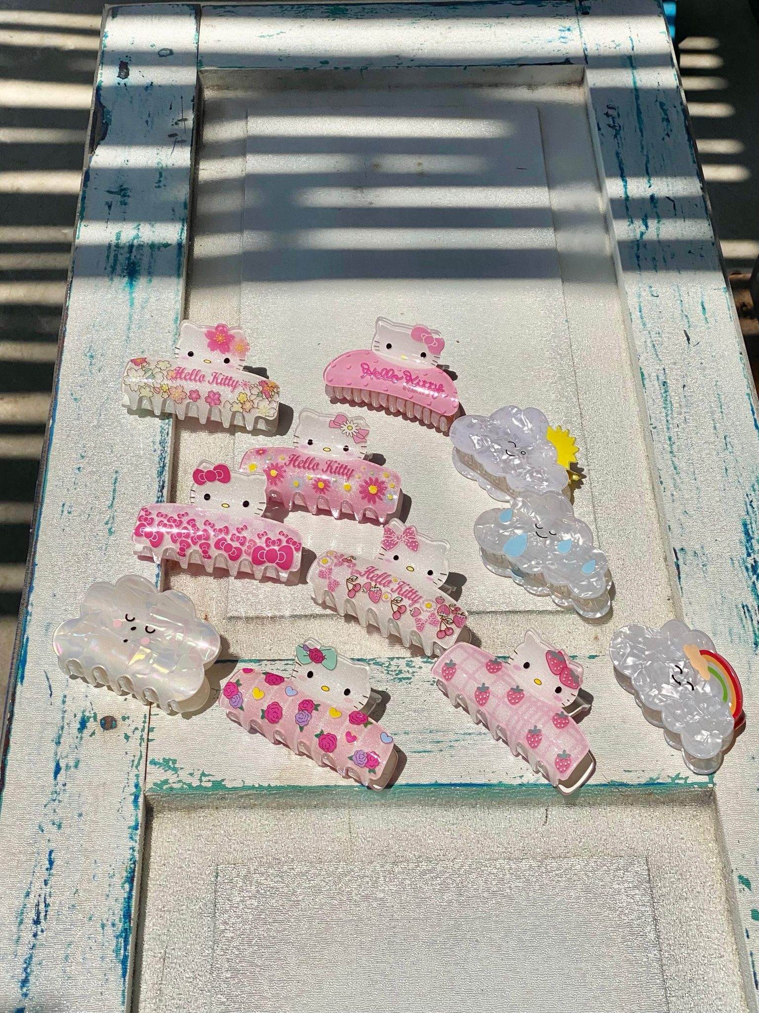 Kẹp Tóc Hello Kitty Hồng