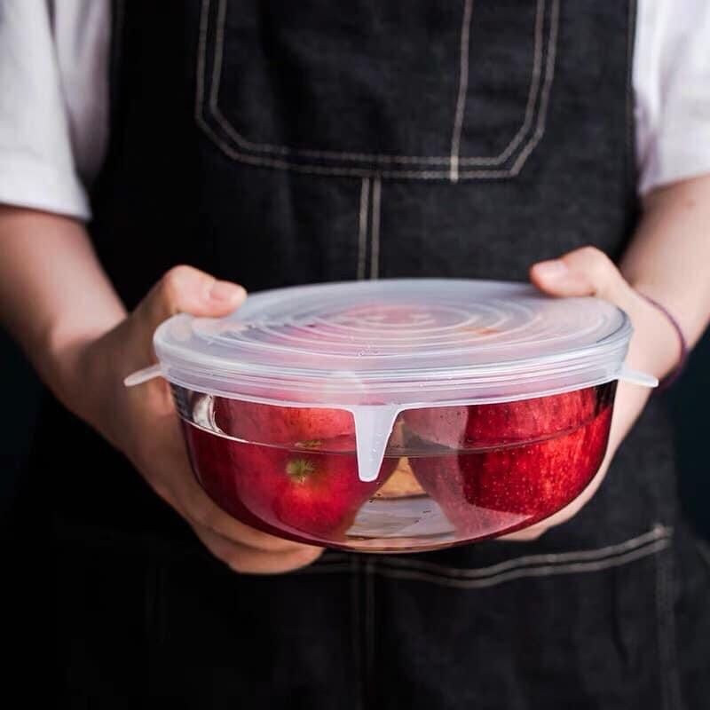 Set nắp silicon
