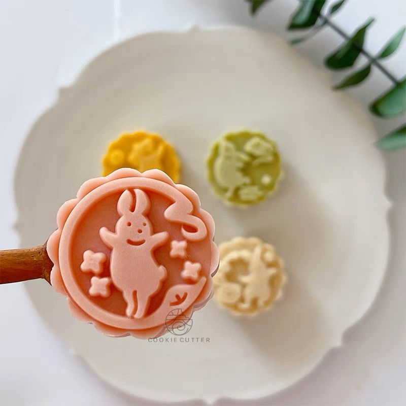 Khuôn Bánh Trung Thu Thỏ Ngọc