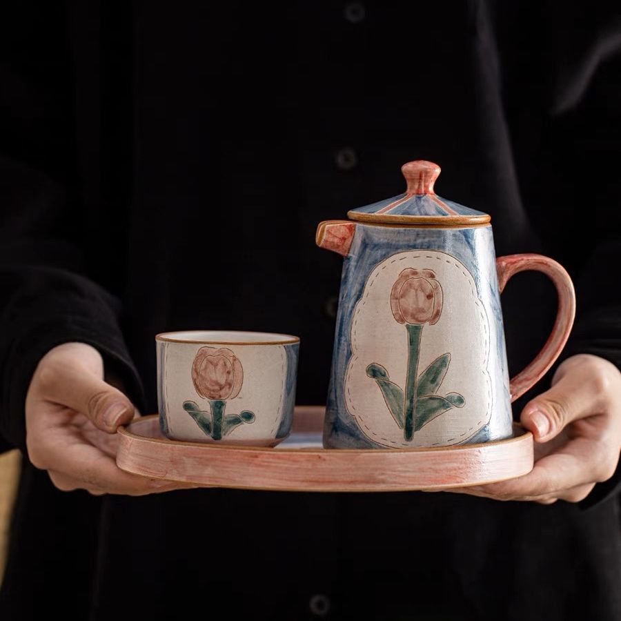 Set Trà Gốm Tulip