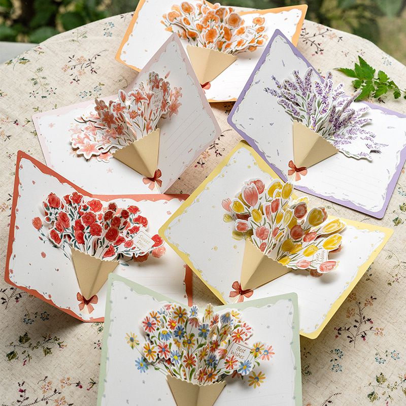 Thiệp Hoa Pop-up