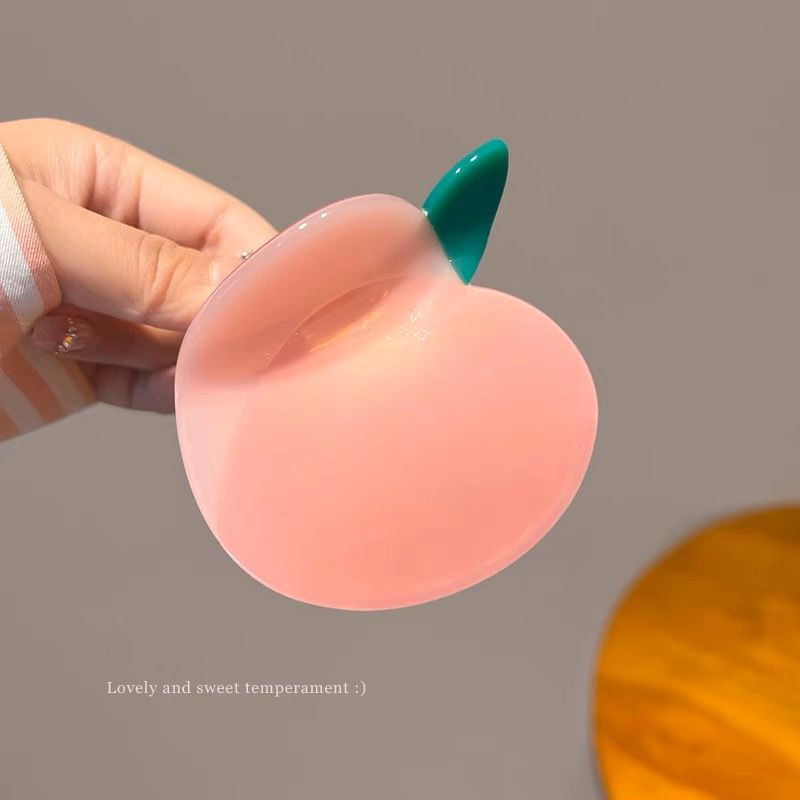 Kẹp Tóc Đào Hồng