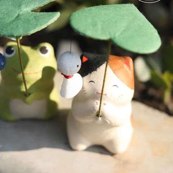 Tượng Mèo Teru Teru Bozu