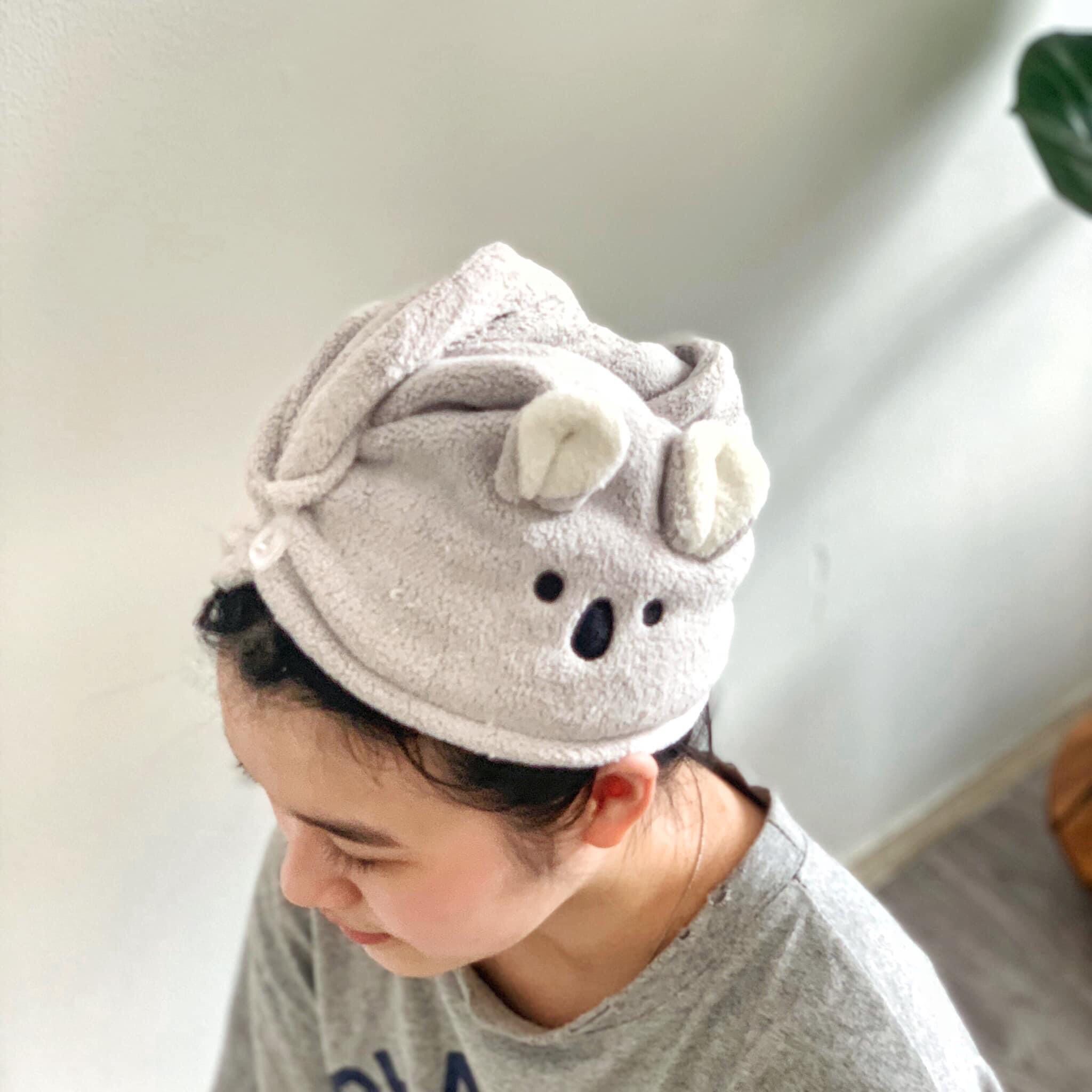 Khăn Trùm Đầu Chú Gấu