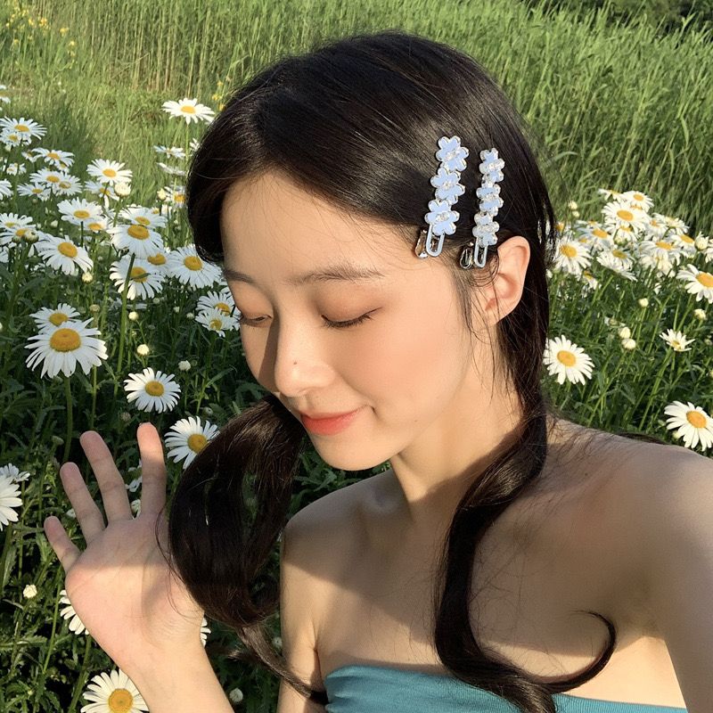 Kẹp Tóc Flowers Mirror