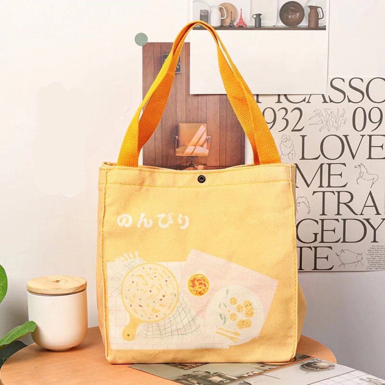Túi Đựng Hộp Cơm Love