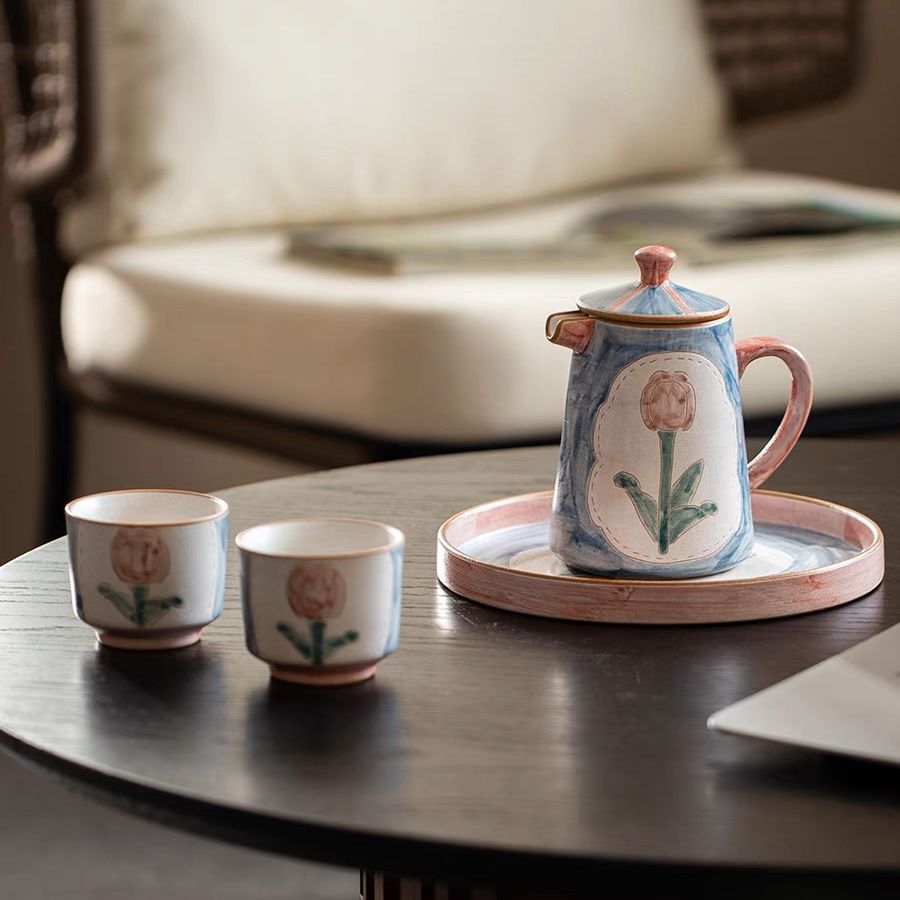 Set Trà Gốm Tulip