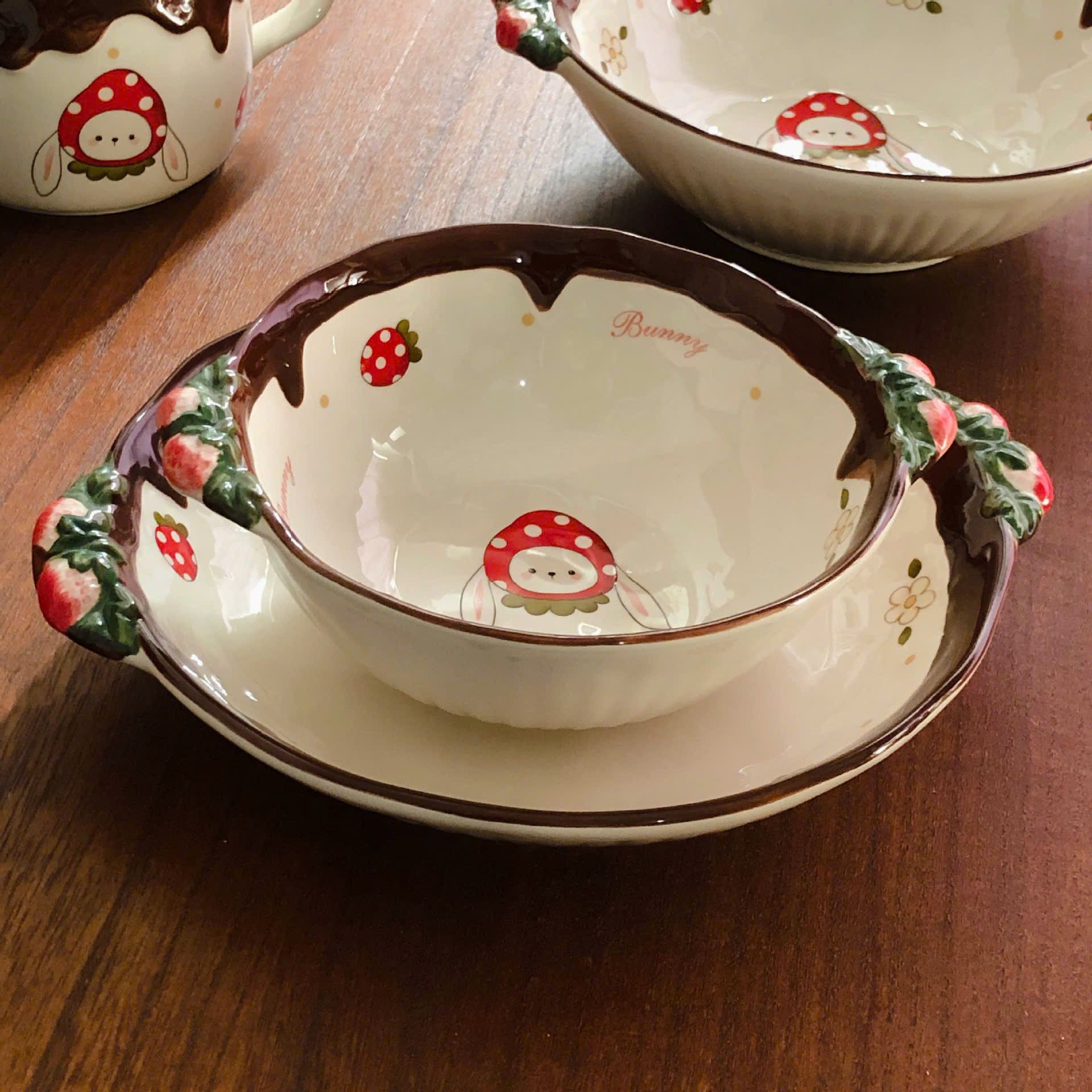 Bộ Đồ Ăn Cherry Bunny