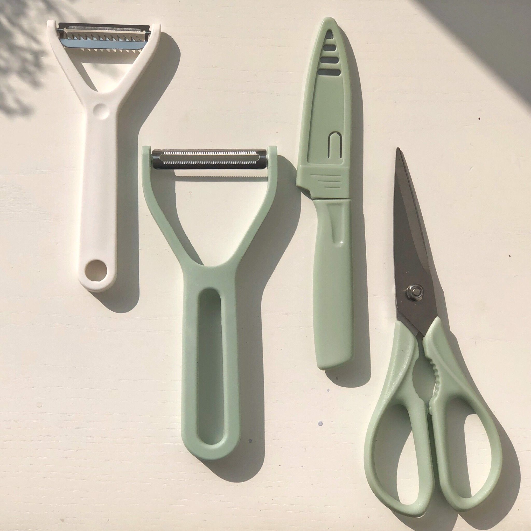 Set Dao Xanh Pastel