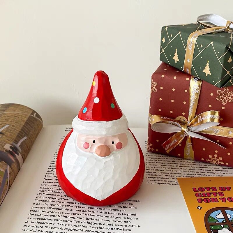 Santa, Người Tuyết Khắc Gỗ