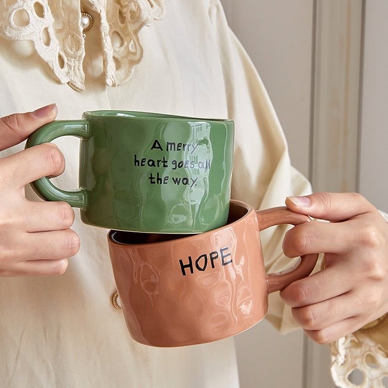 Cốc Gốm Love Jolly Hope
