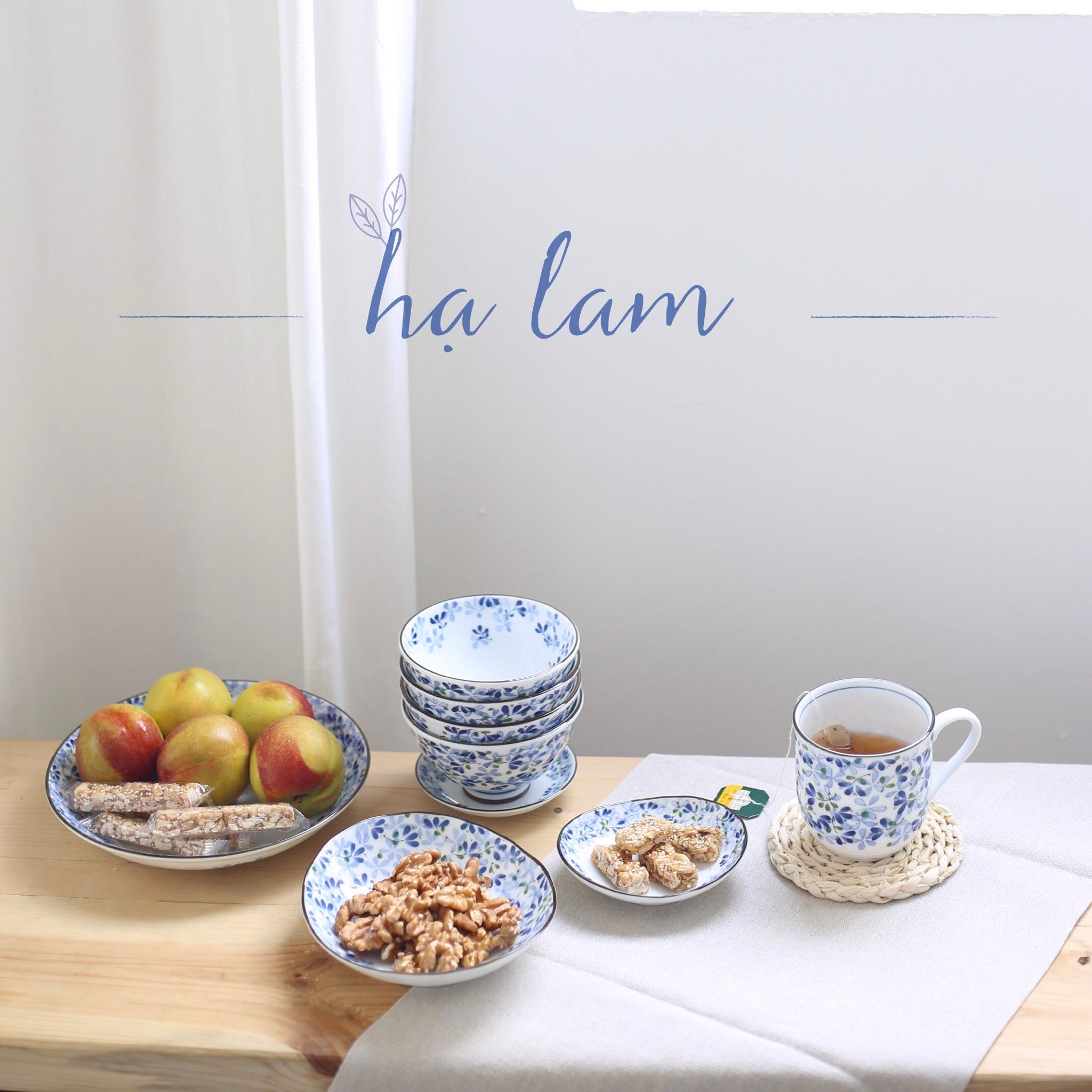 Bộ Bát Đĩa Ánh Trăng