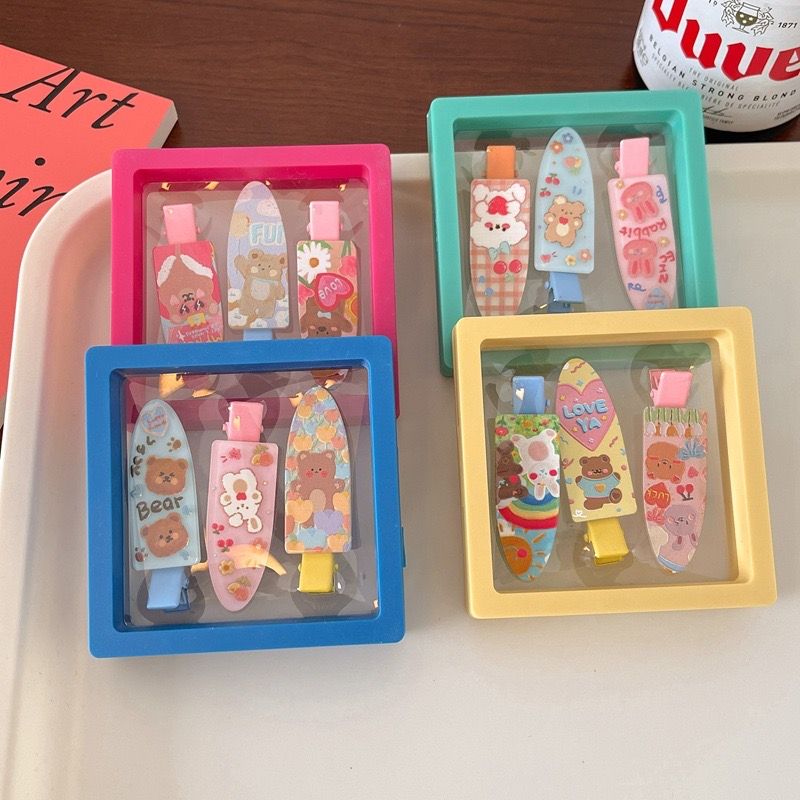 Set Kẹp Tóc Love Bear