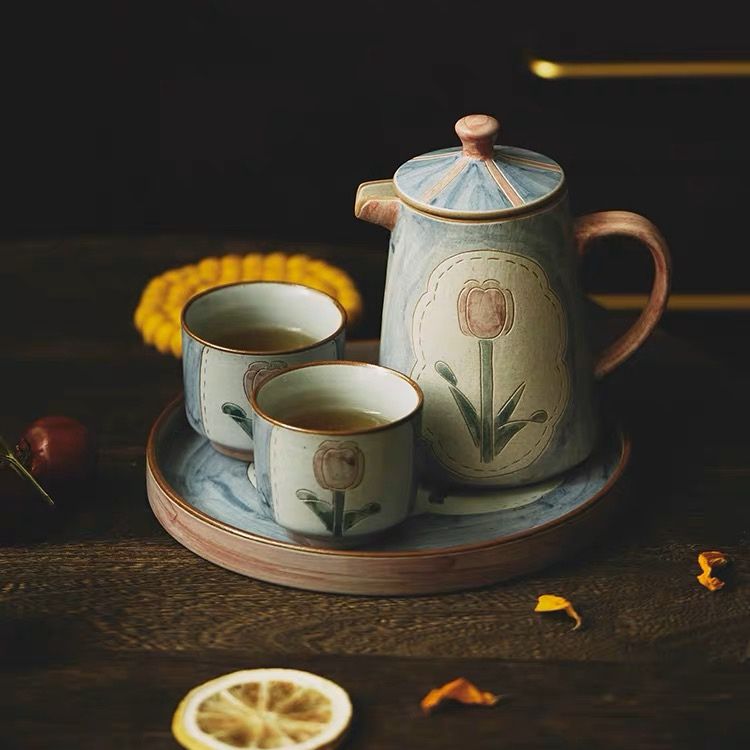 Set Trà Gốm Tulip