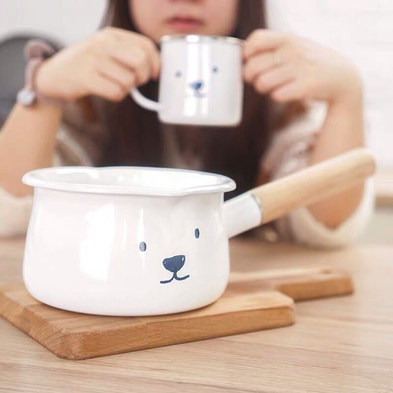 Nồi tay cầm chú cún (1L)