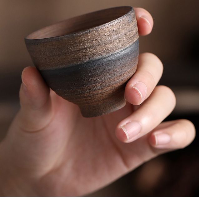 Tách Gốm La Hán
