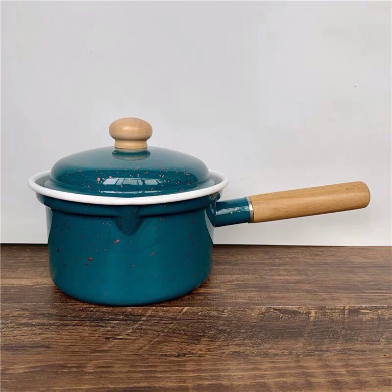 Nồi Tráng Men xanh lam (20cm)