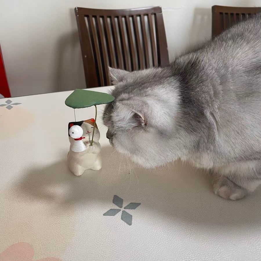 Tượng Mèo Teru Teru Bozu
