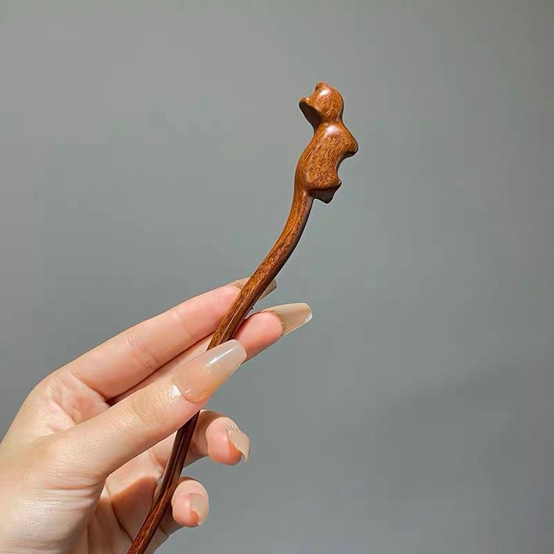 Trâm Cài Tóc Gỗ Khắc