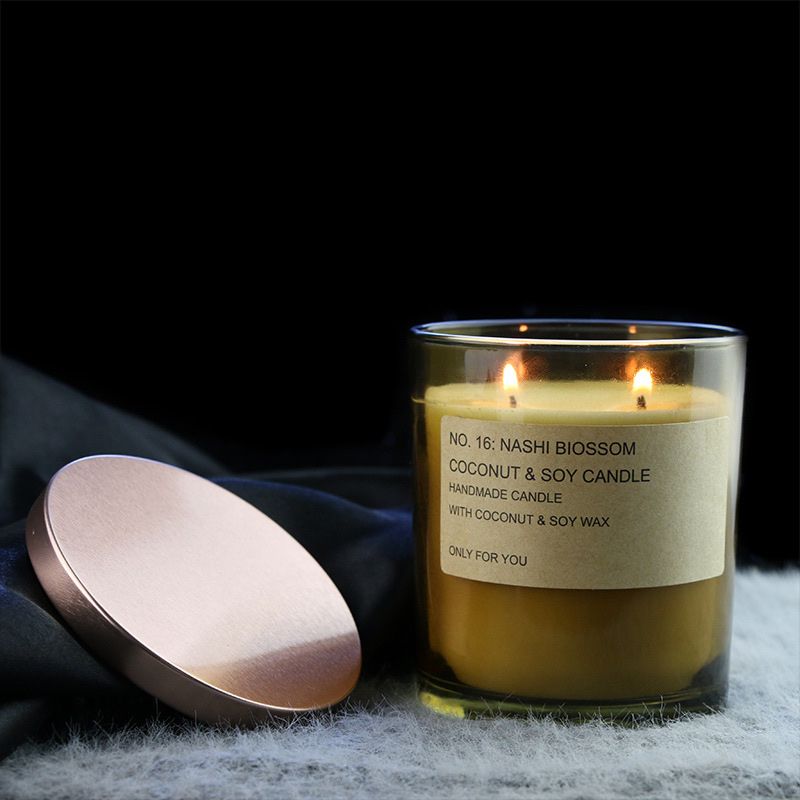 Nến Thơm Nắp Rosegold
