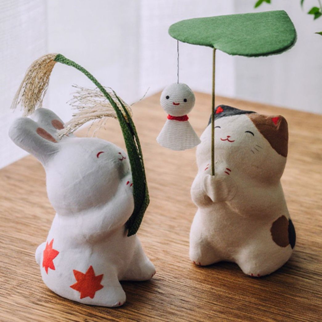 Tượng Mèo Teru Teru Bozu