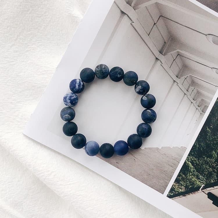 Vòng Lam Sắc Tinh Cầu (10mm)