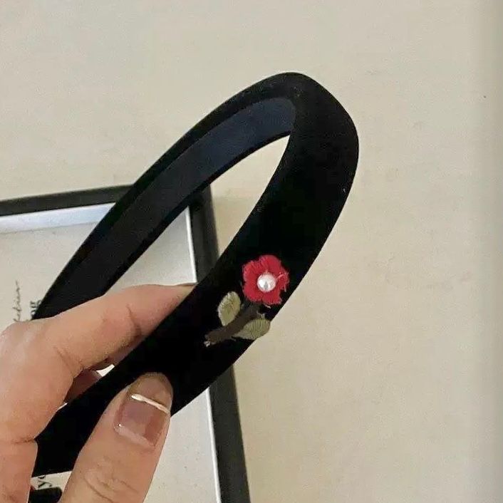 Kẹp, Bờm Tóc Thêu Hoa