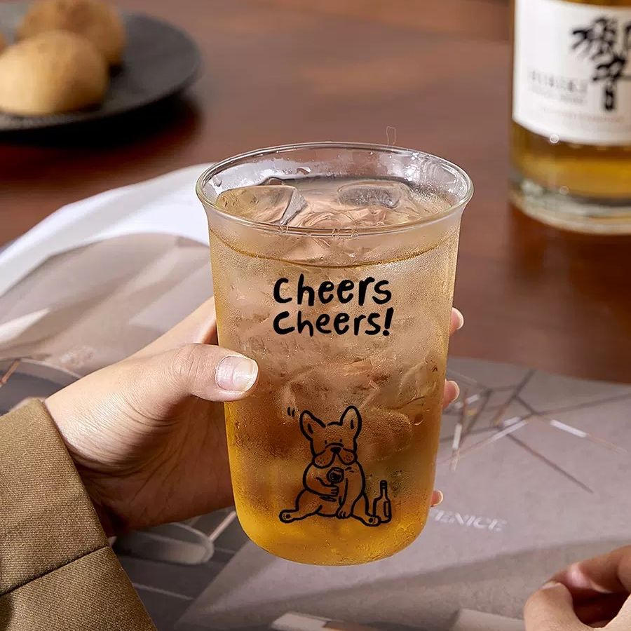 Cốc Thủy Tinh Drunk Puppy