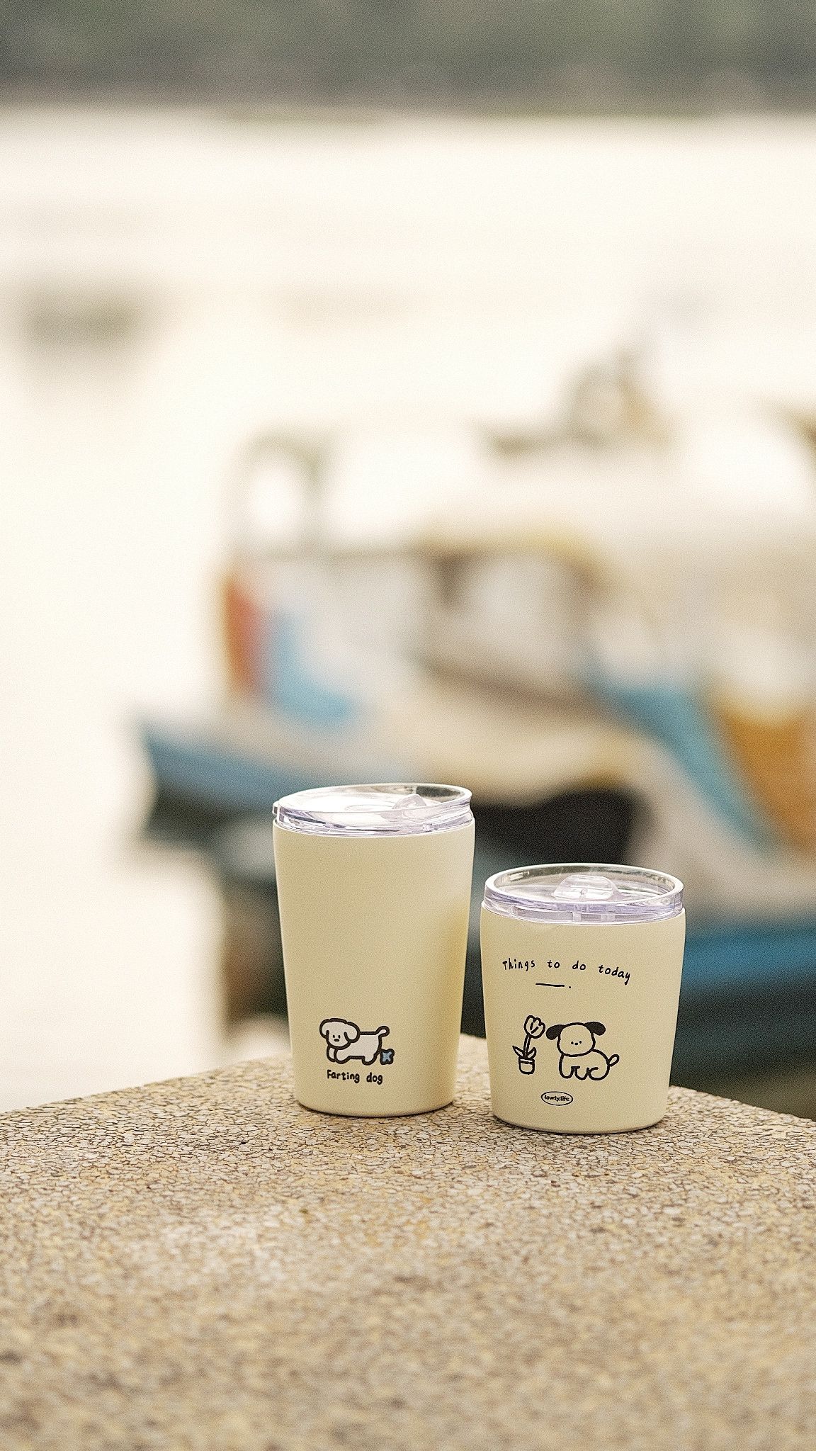 Cốc Giữ Nhiệt Cún Farting