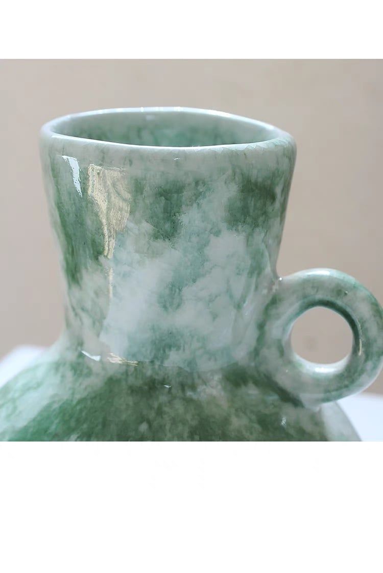 Bình Hoa Cổ Điển Rêu Xanh
