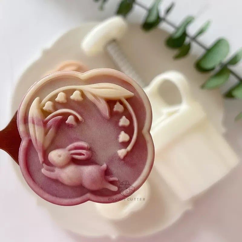 Khuôn Bánh Trung Thu Thỏ Ngọc