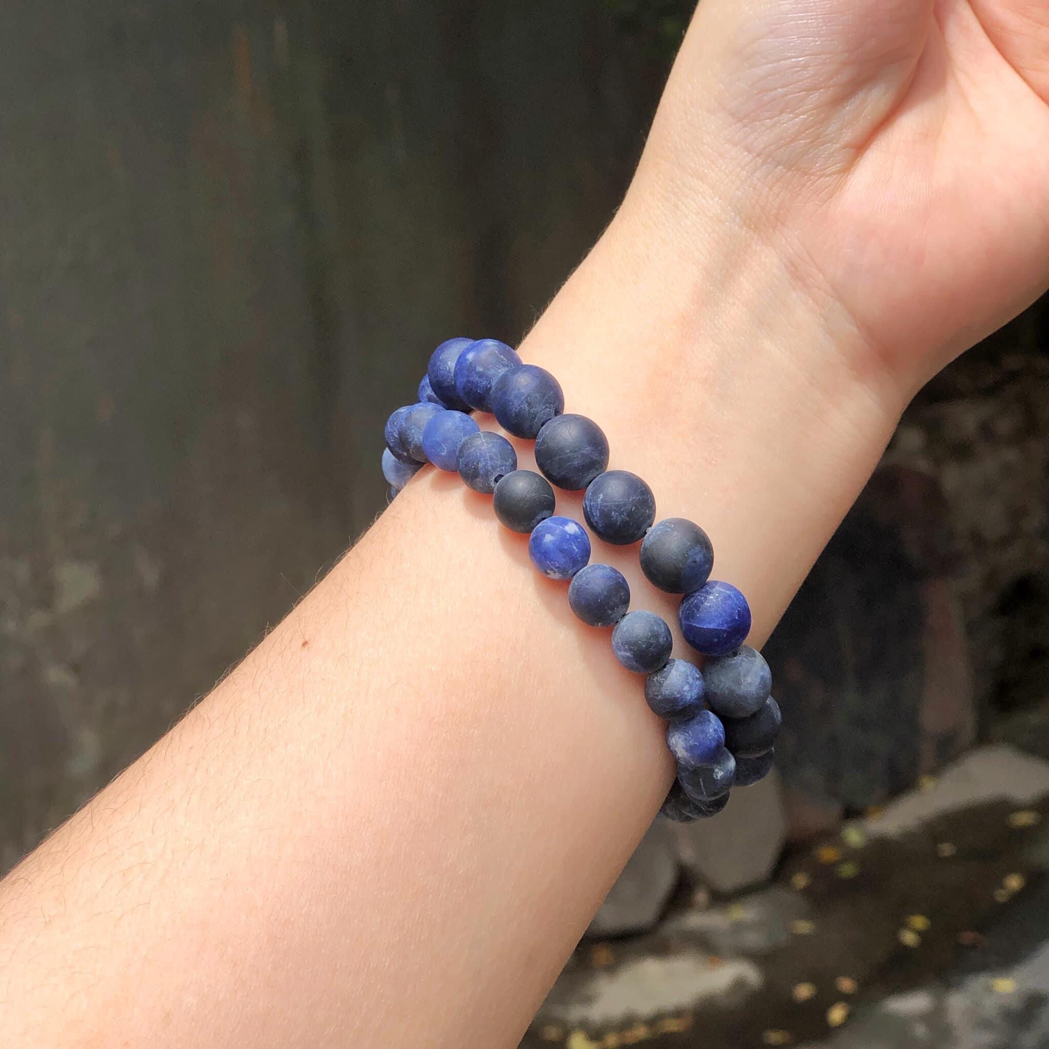 Vòng Lam Sắc Tinh Cầu (10mm)